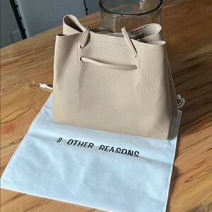 8 Other Reasons Beige Tote Bag